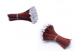 China Red Black XH2.54 Connector 60mm Custom Wiring Harness supplier