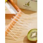 Individually Plastic Bag Wrapper Bamboo Tooth Picks For Fruit Salad