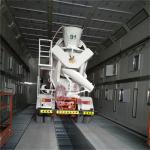 Customizable Collapsible Spray Booth High Power Capacity Paint Booth Equipment for sale
