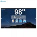 Aluminum Edging 98 Inch Smart Interactive Whiteboard 4k Display Panel for sale