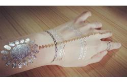 China Metallic temporary tattoo supplier