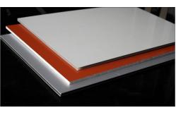 China Wood Textured Aluminum Plastic Composite Board with Polyester Coating supplier