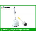 Simply Design White Plastic Toilet Brush And Holder Multi Purpose HT1020 for sale
