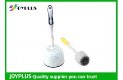 China Simply Design White Plastic Toilet Brush And Holder Multi Purpose HT1020 supplier