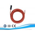 Anti UV Double Insulation 4mm Solar Panel Extension Cable