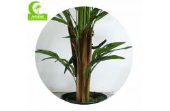China 110cm Anti UV Artificial Areca Palm Tree , Large Bonsai Tree For Office supplier