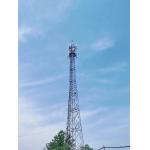 Four Legged  Q345B  Telecom Cell Towers Galvanized Steel Communication Tower for sale