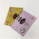 Moisture Proof 200g Back Side Seal Bags Cookies Chocolate Tear Notch Bags for sale