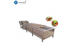 China High Efficiency Food Washing Machine Ideal For Producing Clean And Safe Food supplier