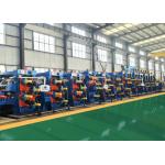 Safety Operation Steel Pipe Manufacturing Machine 0.4-43.0mm Thickness