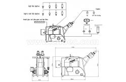China BF / DF DIC Metallurgical Optical Microscope Binocular 12V50W Halogen Lamp A13.0218 supplier