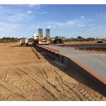 120 Ton Electronic Dump Truck Scale Portable Weighbridge for sale