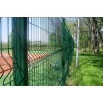 Powder Coated 3D Welded Wire Fence 50x100mm PVC Coated Wire Fence for sale