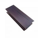 1.4mm Anodized Aluminum Profiles 3D Hand Felt Wood Grain Heat Transfer for sale