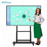165cm Toughened Glass 65 Inch Smart Board , 4k Display Panel Interactive Whiteboard for sale