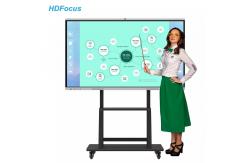 China 165cm Toughened Glass 65 Inch Smart Board , 4k Display Panel Interactive Whiteboard supplier