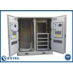 Steel 2pcs Compartments FCC Outdoor Telecom Enclosure for sale
