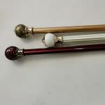 Side Mount 6.7 Metre 26mm Galvanized Pipe Curtain Rod for sale