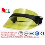 Green Adjustable Sun Visor Cap With UV50+ Colored Jacquard Elastic Tape for sale