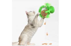 China Interactive Training Cat Windmill Toy With Suction Cup For Cat supplier