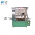 Full Automatic 40BPM Esseital Vial Filling And Capping Machine With Double Head Filling System For Essential Oil Bottle Filling for sale