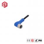 Metal Tape Shielding Ip67 M12 Round Connector For Signal Transmission