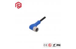 China Metal Tape Shielding Ip67 M12 Round Connector For Signal Transmission supplier