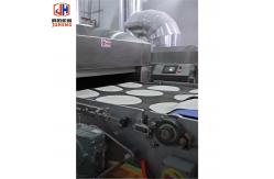 China Semi Auto Tortilla Wrap Roti Chapati Making Machine supplier