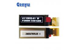 China Small OLED Display 0.91'' 128x32 Dots White 14PIN SSD1306 I2C Interface supplier