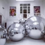 Hanging Reflective Inflatable Advertising Balloons Size 1.5m for sale