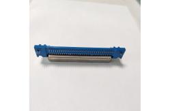 China Phosphor Bronze Centronic Male Right Angle PCB 64 Pin Connector supplier