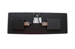 China EMC USB Rugged Military Backlight Keyboard 87 Keys With Stroke 1.50mm supplier