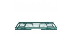 China spray paint Army Folding Single Metal Bed Frame supplier