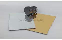 China Wall Cladding Decorative Mirror Aluminum Composite Panel supplier