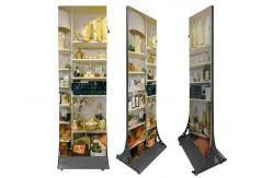 China All-in-one Double Sided Ultra Thin Poster LED Screen Indoor Moveable supplier