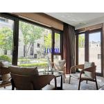 6063 -T5 PVDF Aluminium Double Glazed Windows 5mm Glass for sale