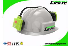 China Electronic LED Miners Cap Lamp 3.7V Head Protection 18000lux High Brightness supplier