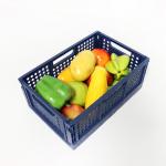 Folding CE Plastic Household Storage Containers For Kitchen Stackable Reusable