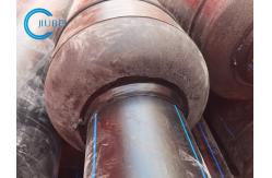 China DN160 Self Float Dredging HDPE Pipe With High Density Foam Filled supplier