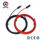 TUV 12 AWG Tinned Copper Solar Lead Cable Wire With Connectors PV for sale
