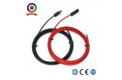 China TUV 12 AWG Tinned Copper Solar Lead Cable Wire With Connectors PV supplier
