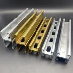 Electro Galvanized 41x82 41x124 Back to Back Strut Channel for sale