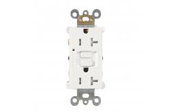 China 125V 20A Slim GFCI Electrical Outlet Self Test Grounding Fault Interruptor supplier