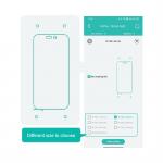 Idskin Screen Protector Cutter Stable Easy For Mobile Phone Protective Film