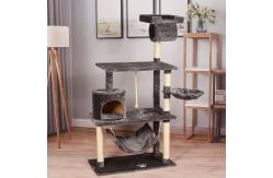China Dark Grey Detachable Sisal Cat Scratching trees toys supplier