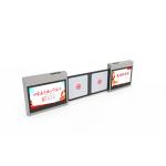 Half Height PSD Platform Screen Door with Flexible Ring Transmission, Ultra-Quiet Guide Rail, and LED Display QR Code Editing for sale