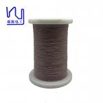 155 Thermal Grade Copper Litz Wire Breakdown Voltage 1300V Silk Covered Nylon / Polyester Jacket for sale