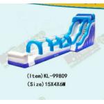 Aldult Ceommercial Grade Inflatable Large Water Slides With Pool