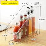 Clean Kitchen Clear Plastic Organizer Snack Storage Stackable for sale