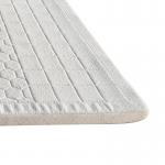 Comfortable 3 Zone Quilted Memory Foam Topper Knitted Fabric Cover